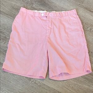 Peter Millar men’s golf casual Coral Striped Shorts size 35